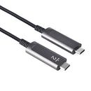 NÖRDIC 15m Active AOC Fiber cable USB 3.2 Gen2 Type C to Type C 4K 60Hz 10Gbps PD60W