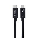 NÖRDIC 1.5m Thunderbolt 5 cable 80Gbps data transfer 240W charging 120Gbps bandwidth 16K60Hz 8K60Hz 4K540Hz