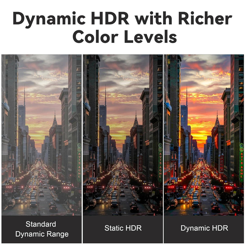 NÖRDIC 15m active AOC Optical Fiber Cable HDMI 2.1 8K 60Hz 4K 120Hz 48Gbps Dynamic HDR, eARC, VRR compatible with RTX 3080 3090