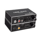 NÖRDIC 192 kHz USB DAC Digital-to-Analogue Audio Converter, USB/Optical/SPDIF/Coaxial to Analogue Stereo RCA L/R 3.5 mm