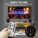 NÖRDIC 192 kHz USB DAC Digital-to-Analogue Audio Converter, USB/Optical/SPDIF/Coaxial to Analogue Stereo RCA L/R 3.5 mm