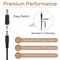 NÖRDIC 1m Power cable USB to DC with 11 connectors USB DC Power