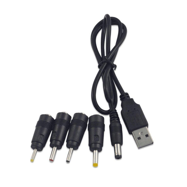 NÖRDIC 1m Power cable USB to DC with 5 contacts USB DC Power