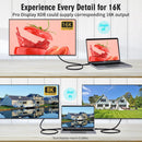 NÖRDIC 1m USB4 V2.0 120G 16K 240W compatible with Thunderbolt