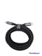 NÖRDIC 1m USB-C to C nylon braided cable fast charging with PD3.1 240W 48V 5A with Emarker