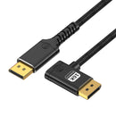 NÖRDIC 1 m nylon braided DisplayPort 2.1 cable DP80 UHBR20 80Gbps 16K/10K/8K@60Hz 4K@165/144Hz DSC 1.2a HDR HDCP 2.2 FreeSync G-Sync
