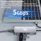 NÖRDIC 1 to 10 USB-C docking station 2xHDMI 4K60Hz 3xUSB3.0, 1xUSB-C, 1xRJ45 GigaLan, 1xPD100W, 1xSD & 1xMicroSD