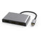 NÖRDIC 1 to 4 USB-C Docking Station 3 Monitors 2xDP 4K60Hz, 1xHDMI 4K60Hz 1x USB-C PD100W