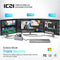 NÖRDIC 1 to 11 USB-C docking station for triple monitors 2xHDMI 4K30Hz, 1xVGA Mac M1 M2 PD 100W Thunderbolt 3 & 4