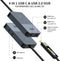 NÖRDIC DisplayLink 1 to 4 Docking Station 2xHDMI 2K@60Hz USB-A & USB-C Compatible with USB 4, Windows and Mac1