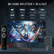NÖRDIC 1 to 4 HDMI 2.1 Splitter 8K 60Hz 4K120Hz VRR Free-/G-Sync CEC, S/PDIF Extractor