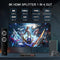 NÖRDIC 1 to 4 HDMI 2.1 Splitter 8K 60Hz 4K120Hz VRR Free-/G-Sync CEC, S/PDIF Extractor