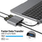 NÖRDIC  1 to 4 USB-C Docking station 2xHDMI Dual Monitor 1xUSB-C PD100W 1xUSB-a 5G