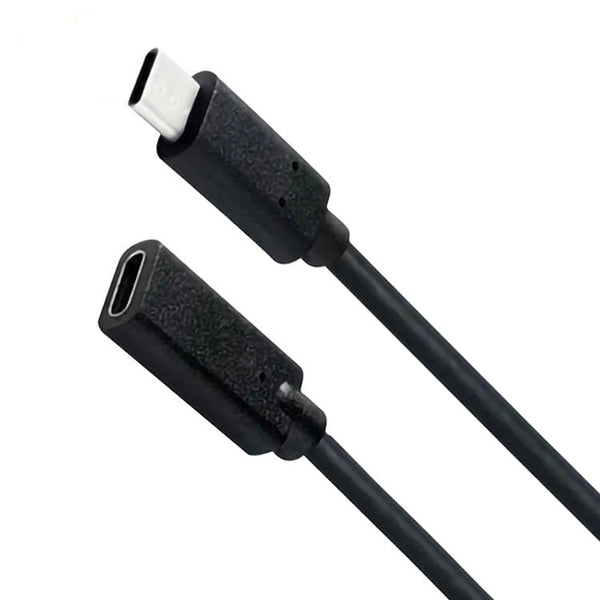 NÖRDIC 20cm USB3.2 Gen2 USB-C Extension cable ha to ho 10Gbps 5A 100W Thunderbolt3
