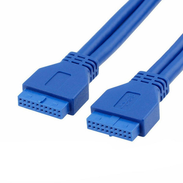 NÖRDIC 20 pin USB 3.0 header extension cable female to female 25cm