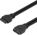 NÖRDIC 20 pin USB header extension cable male to female 25cm