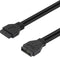NÖRDIC 20 pin USB header extension cable male to female 25cm