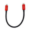 NÖRDIC 25cm Thunderbolt 4 USB-C cable 40Gbps 100W charging 8K video compatible with USB 4 and Thunderbolt 3