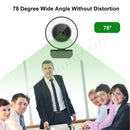 NÖRDIC 2K 30fps 4MP Webcam with ring light 5X zoom 1/2.8 CMOS sensor