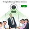 NÖRDIC 2K 30fps 4MP Webcam with ring light 5X zoom 1/2.8 CMOS sensor