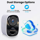 NÖRDIC 2K Surveillance Camera 2.4/5G Wireless Outdoor, Cloud Storage, Waterproof, Night Vision