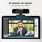 NÖRDIC 2K Webcam 2560x1440p 30fps 1080p 60fps 4MP with auto focus built-in microphone and privacy protection