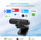 NÖRDIC 2K Webcam 2560x1440p 30fps 1080p 60fps 4MP with auto focus built-in microphone and privacy protection