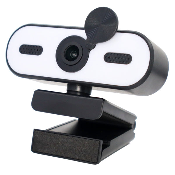 NÖRDIC 2K Webcam 2560x1440p 30fps 4MP with auto focus built-in microphone and privacy protection