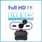 NÖRDIC 2K Webcam 2560x1440p 30fps 4MP with auto focus built-in microphone and privacy protection