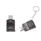 NÖRDIC 2 in 1 OTG USB3.1 A adapter to USB-C with card reader 2TB TF / Micro SD / Micro SDHC / Micro SDXC