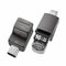 NÖRDIC 2 in 1 OTG USB3.1 A adapter to USB-C with card reader 2TB TF / Micro SD / Micro SDHC / Micro SDXC
