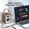 NÖRDIC 2 in 1 USB C to 3.5mm headphone adapter with 60W charging