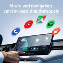 NÖRDIC 2-in-1 Wireless Android CarPlay Dongle, with USB-C Adapter, Plug & Play, WiFi 5.8GHz, Supports iOS 10+ and Android 11+
