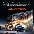 NÖRDIC 2m USB-C to DisplayPort 2.1 cable 16K60Hz 8K120Hz 2K/4K240Hz 80Gbps Thunderbolt 5/4/3 to DisplayPort 2.1