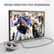 NÖRDIC 2m USBC to DisplayPort cable UHD 4K 60Hz DP 1.2 21,6Gbps HDCP Alt Mode Over USB C Aluminum contacts Space Gray