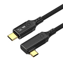 NÖRDIC 2m angled USB4 V2.0 120G 16K 240W compatible with Thunderbolt