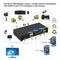 NÖRDIC 2 to 1 USB-C + HDMI KVM Switch, 4K 60Hz