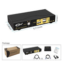 NÖRDIC 2 to 1 USB-C to HDMI 2.0 KVM Switch, 4K60Hz