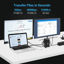 NÖRDIC 2 to 14 USB-C Macbook docking station dual monitors 2xHDMI 4K60Hz 7xUSB 1xUSB-C PD100W 1xRJ45 1xAudio 1xSD Thunderbolt 3/4 USB4