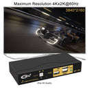 NÖRDIC 2 to 1 USB-C to HDMI 2.0 KVM Switch, 4K60Hz
