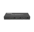 NÖRDIC 2x2 HDMI 2.0 Matrix switch 4K60Hz with Extractor Toslink &amp; Stereo EDID HDR HDCP2.2 Dolby Digital+, DTS 5.1