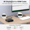 NÖRDIC 3m Displayport 1.4 to HDMI 2.1 8K60Hz 4K120/144Hz Dynamic HDR 32.4Gbps Dolby ATMOS