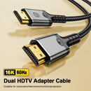 NÖRDIC 3m HDMI 2.2 Cable 96 Gbps, supports 16K 60Hz, 8K 240Hz, 4K 480Hz, HDCP 2.2 & 2.3, DTS:X, Dynamic HDR10+ and eARC