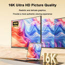 NÖRDIC 3m HDMI 2.2 Cable 96 Gbps, supports 16K 60Hz, 8K 240Hz, 4K 480Hz, HDCP 2.2 & 2.3, DTS:X, Dynamic HDR10+ and eARC