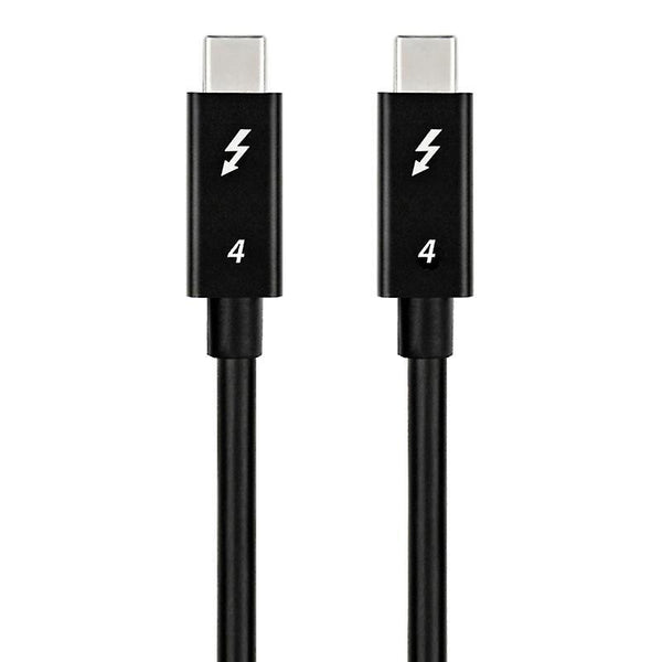 NÖRDIC 3m Thunderbolt 4 USB-C cable 40Gbps 100W charging 8K video compatible with USB 4 and Thunderbolt 3