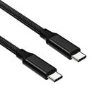 NÖRDIC 3m USB3.2 Gen2 SuperSpeed USB 10Gbps USB-C to C PVC cable with Power Delivery 100W, 4K60Hz video and Emarker