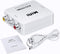 NÖRDIC 3xRCA CVBS Composite to HDMI Adapter Support for 1080p at 60Hz, PAL and NTSC