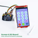 NÖRDIC 4.0" Touch Display Shield Module, 480x320 TFT LCD Panel, SPI Serial ST7796S with Touch Pen, Compatible with Arduino