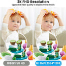 NÖRDIC 4G surveillance camera, 2K QHD indoor camera, radar-based motion detection, SIM compatible, no WiFi requirement