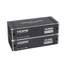 NÖRDIC 4K 60Hz 65 m HDMI KVM Extender with USB over Cat5e/Cat6 POC with Loop Support for USB Keyboard and Mouse for PC Computer